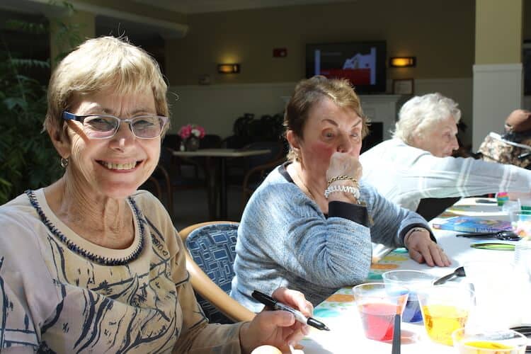 Jane Lord, a resident from The Moorings at Lewes.