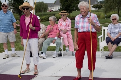 Residents enjoy life at The Moorings at Lewes, part of the Springpoint family of senior living communities