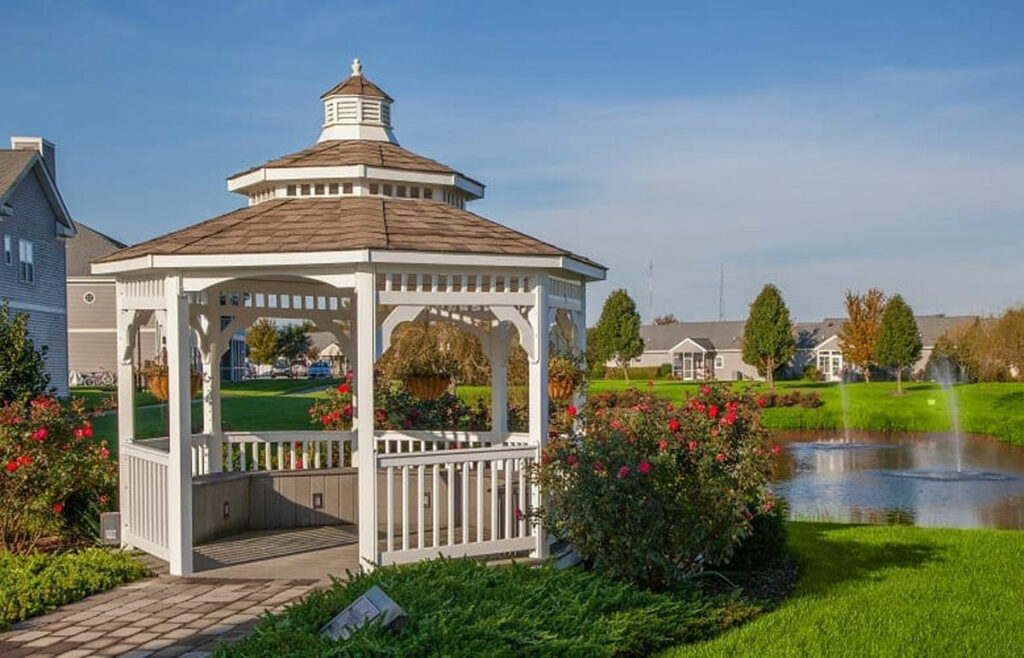 Beautiful Gazebo Outside