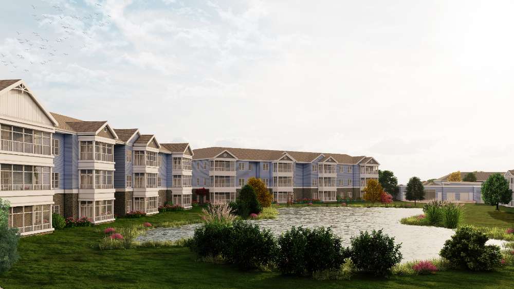 exterior rendering of water